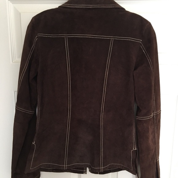 Vintage Guess Leather Suede Jacket - Picture 5 of 8